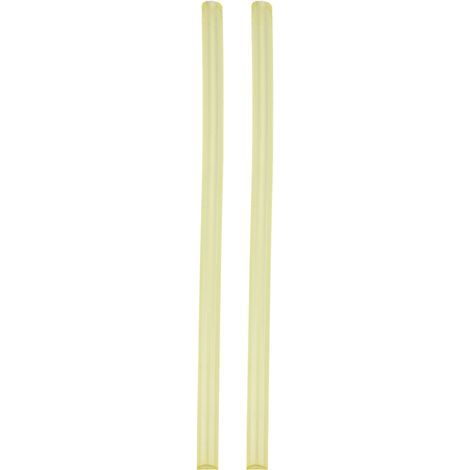 High Quality Polyurethane Round Hollow PU Rod Yellow 20mm OD 8mm Bore 500mm Long (1/5)