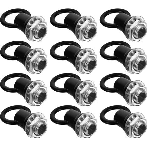2 Pièces Anneau D abat jour Cadre D abat jour en Fer E27 Rond Trou Central 1cm pour Lampes Suspendues et Lampes de Table Bricolage (1/5)