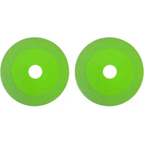 Disques diamantés pour la découpe du verre, disque de meulage circulaire pour carrelage et bouteilles de vin, 2 pièces