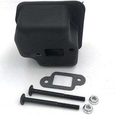 Conjunto de silenciador de escape y tornillos de montaje compatibles con los modelos Stihl MS250, MS230 y MS210. (1/2)