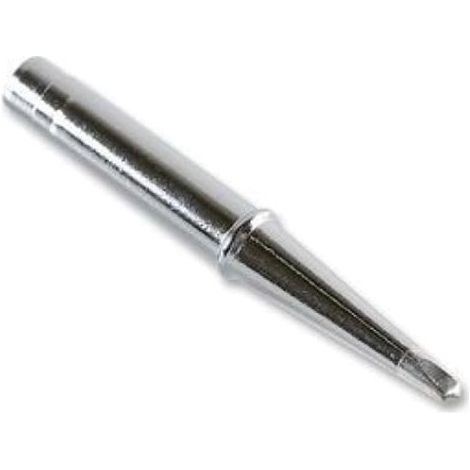Weller 4CT6C8-1 Punta di saldatura Forma a scalpello, dritta Dimensione punta 3.2 mm Contenuto 1 pz.