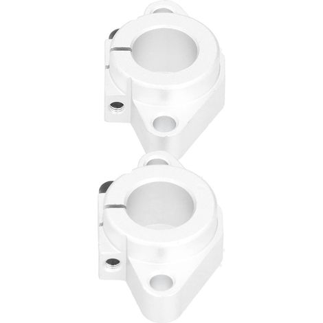 Support de rail linéaire 2 pièces, guidage coulissant fluide, faible friction, traitement thermique haute performance, support de rail lisse pour mouvement précis (1/5)