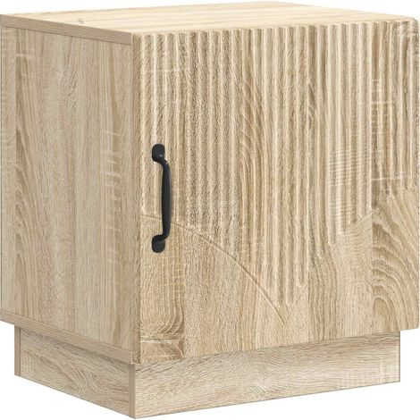Maison Exclusive - Nachttisch Sonoma-Eiche 43 x 34,5 x 47 cm Holz