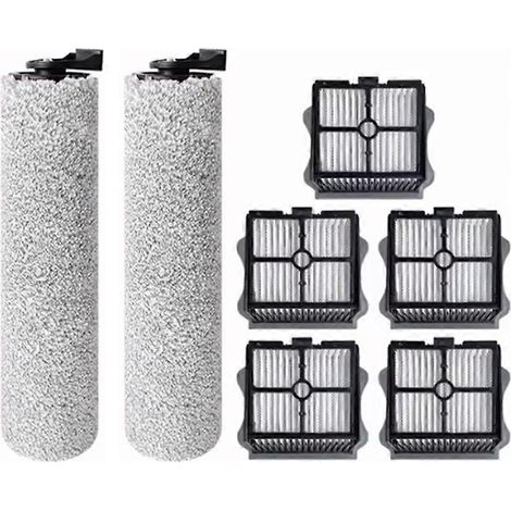 Pièce de rechange pour brosse rotative et filtre HEPA pour nettoyeur de sols sans fil Tineco Ifloor 3 Floor One S3 (aspirateur portatif, brosse et rouleau inclus). (1/5)