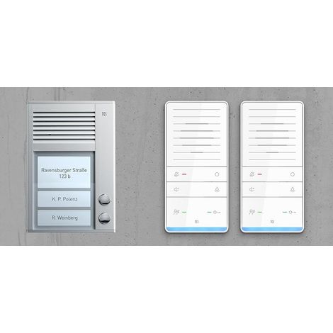 Citofono tcs paa021/001 design elegante audio chiaro