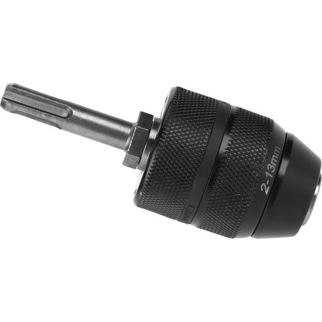Mandrin de perçage sans clé 2-13mm pour tour, avec adaptateur SDS et accessoires (1/5)