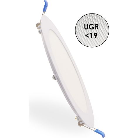 IluminaShop - Downlight Panel LED 12W Circular Pro CCT IP20  3000+4000+6000 (1/2)