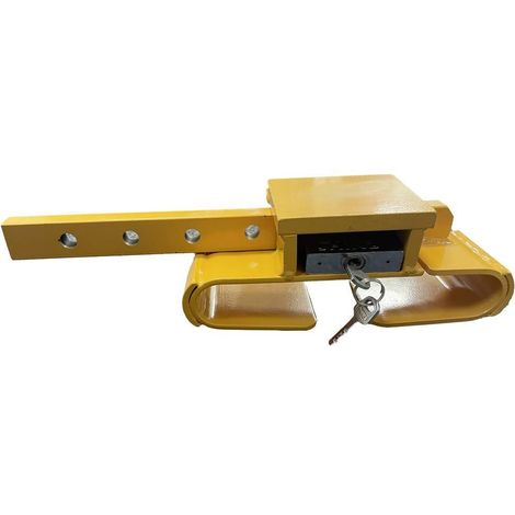 iwh 019801 Cerradura para Contenedor Amarillo Acero Endurecido