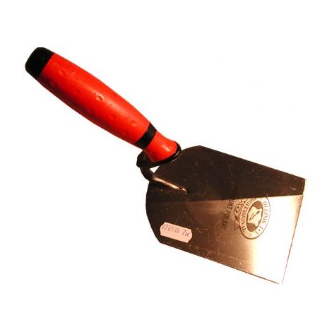Llana para azulejos de 100 mm, acero para muelles, engrasador