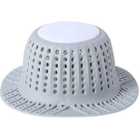 Filtre à cheveux pour siphon de sol de salle de bain, bouchon anti-cheveux pour lavabo, crépine de baignoire, intercepteur de cheveux pour siphon de lavabo (1/5)