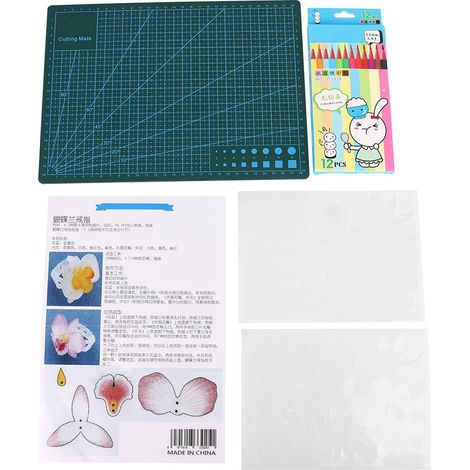 Planche à découper A4 et film thermorétractable à colorier pour loisirs créatifs et accessoires de bijoux. (1/5)