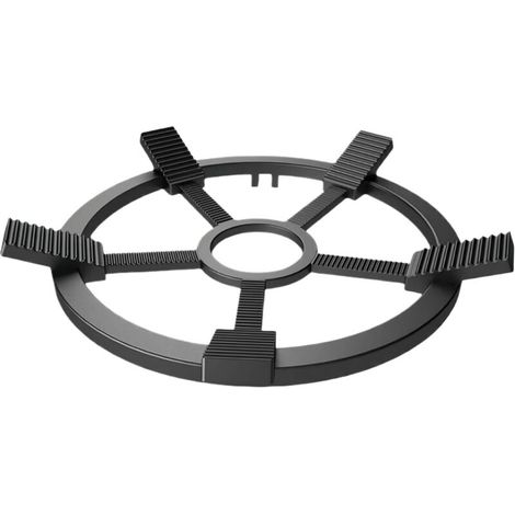 Anneau support de casserole avec griffes antidérapantes – chaleur uniforme (1/4)