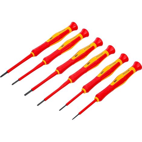 Jeu de tournevis de précision VDE, 6 pcs. (1/5)
