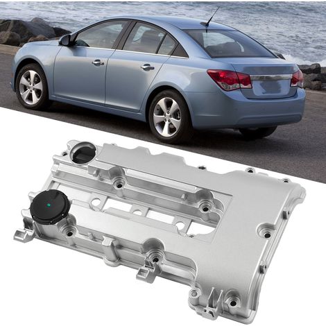 Ventildeckel aus Aluminiumlegierung mit Dichtung und Schrauben 55573746, passend für Chevy Cruze 2011-2016 (Übergröße) (Übergewicht). (1/5)