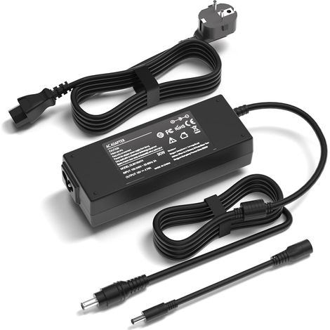 Chargeur 90 W compatible avec Toshiba Satellite L50 L55 L75 L300 L305 L350 L355 L650 L750 L850 Dynabook C30-K C40-G C40-G-109 C40-H C40-J C50-H C50-H 50-J EAdaptateur pour ordinateur portable (1/5)