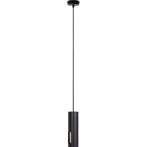 Lampada a sospensione Flow metallo nera/oro 1xGU10 Sigma (1/3)