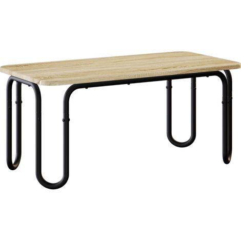Coffee Table Sonoma Oak 79.5 x 40 x 36 cm Engineered Wood vidaXL (1/5)
