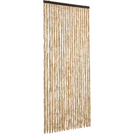 Moustiquaire Beige 90x200 cm Chenille