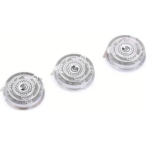Tete Rasoir Hq9 - Compatiblee Avec Rasoirs Electriques Philips HQ8241 HQ8250 HQ8260 HQ8270 HQ9020 HQ9090 HQ9140 HQ9160 HQ9190 - 3 Unites (1/5)