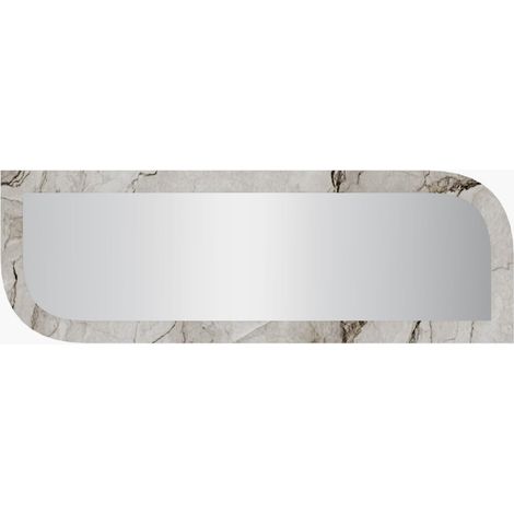 Holzspiegel "Arni" - 120 x 40 cm - Beige
