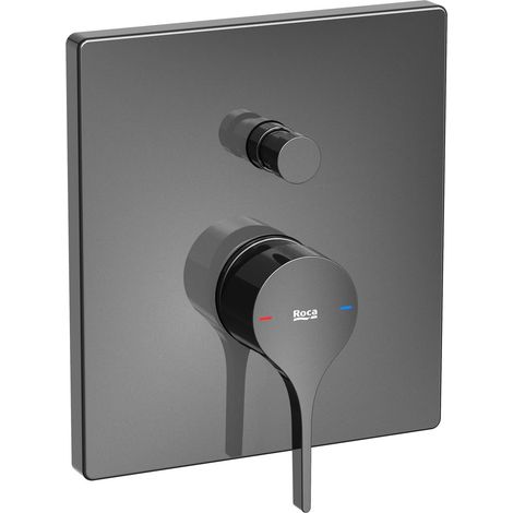ROCA A5A0B3ACN0 INSIGNIA Grifo Monomando Empotrable Baño Ducha Negro Titanio - ref: A5A0B3ACN0 (1/2)