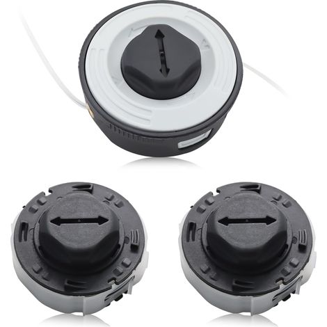 Replacement Head For Grass Trimmer, 2PCS Accessories For Grass Trimmer Automatic Grass Trimmer C3-2 Head Replacement For FSA 57 FSE 5 Coil Head Cutter Spare Parts (1/5)