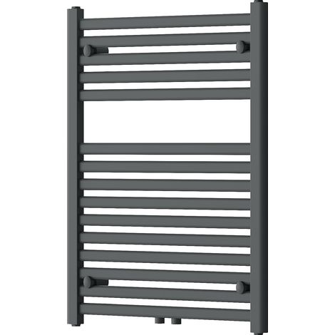 Mexen Hades radiateur de salle de bain 800 x 600 mm, 452 W, anthracite - W104-0800-600-00-66 (1/5)