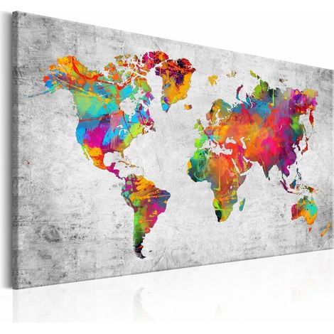 Tableau couleurs de la modernité - 90 x 60 cm (1/4)