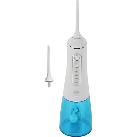 Hydropulseur buccal portable avec réservoir d'eau de 300 ml, sans fil, électrique, jet dentaire automatique (1/5)