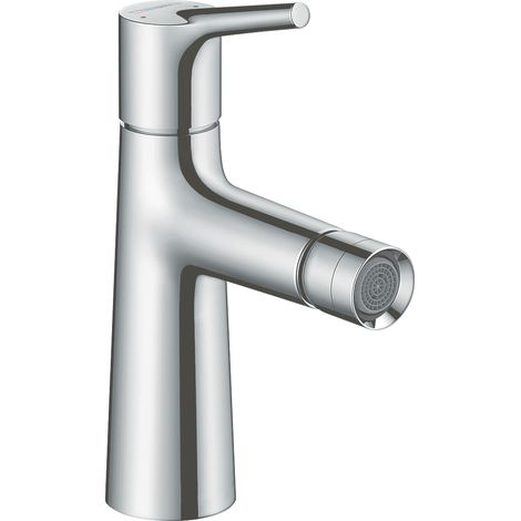Hansgrohe Talis S - Miscelatore monocomando per bidet con sistema di scarico a tirante, cromato 72200000 (1/5)