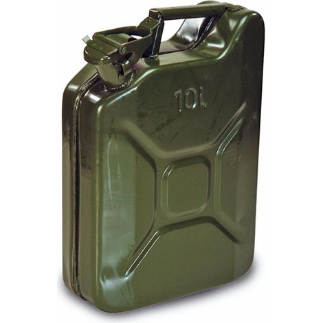 TANICA IN METALLO PER CARBURANTE lt. 10