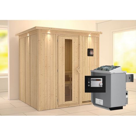 Sodin Front ,9KW ext.Strg mit Energiespartür u.Dachkranz