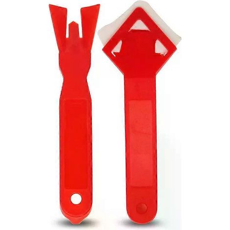 Mini raschietto artigianale per striscia sigillante per bagno, doccia, lavandino, vasca da bagno, nastro sigillante in PVC bianco autoadesivo impermeabile per pareti (1/5)
