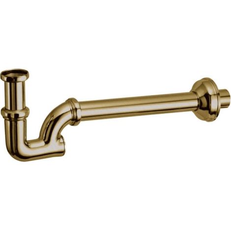 Sifone per lavabo in ottone antico 11599152200