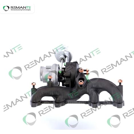 Turbocompresseur, suralimentation REMANTE 003-001-000601R FORD 038253010F
