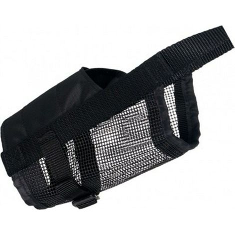 Bozal Trixie 19263 Negro M 16-24 cm