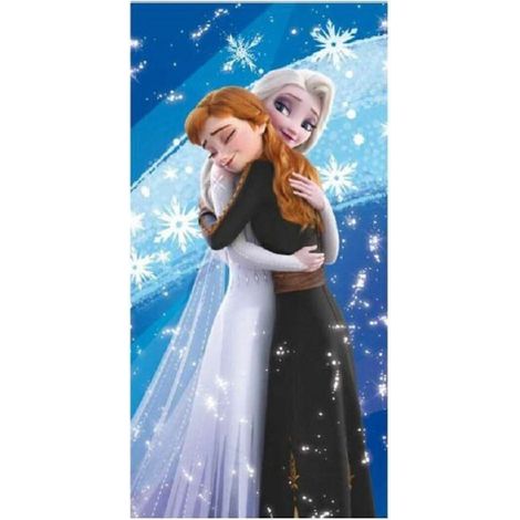 Frozen Badehandtuch – Farbenfrohes & saugfähiges Strandtuch 70x140 cm