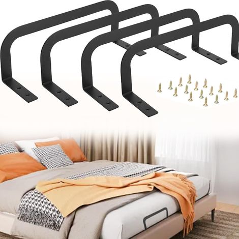 fermamaterassi con viti, fermamaterassi in metallo per la stabilizzazione del materasso, elevata capacità di carico, facili da installare, per casa e hotel (1/5)
