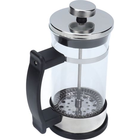 Cafetière à piston de 350 ml résistante à la chaleur, idéale pour la maison et le bureau. (1/5)