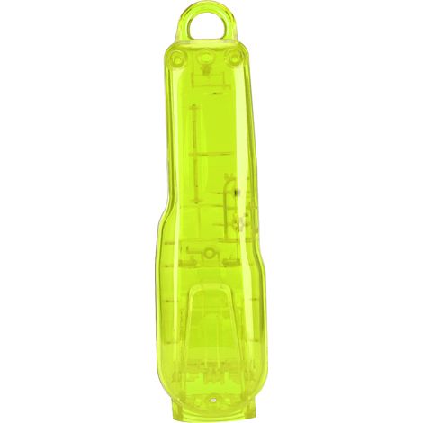 Coque de protection transparente pour tondeuse cheveux, housse intégrale jaune élégante (1/5)