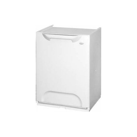 Pattumiera/Cassonetto modulo componibile per Raccolta Differenziata Ecologico Color - Bianco