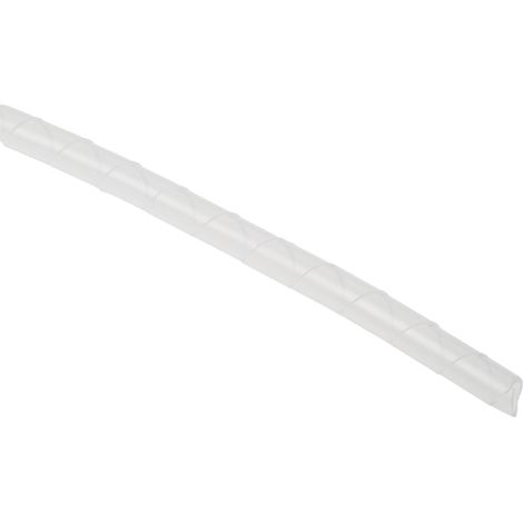 Gaine de câble spiralée RS PRO, Ø 4mm  6mm, en Polyéthylène ( Prix pour Bobine de 5 Mètres )