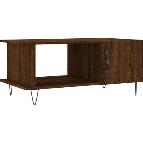 Maison Exclusive - Tavolino da Salotto Rovere Marrone 90x50x40cm Legno Multistrato
