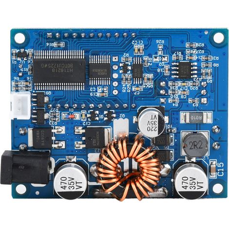 Automatisches, einstellbares DC-DC-Konstantstrom-Boost/Step-Down-Netzteilmodul 60W 6A mit Solarladung, LCD-Bildschirm und Gehäuse. (1/5)