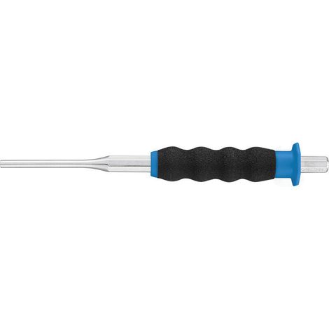 Chasse-goupille a ressort avec protege-main de 2 mm
