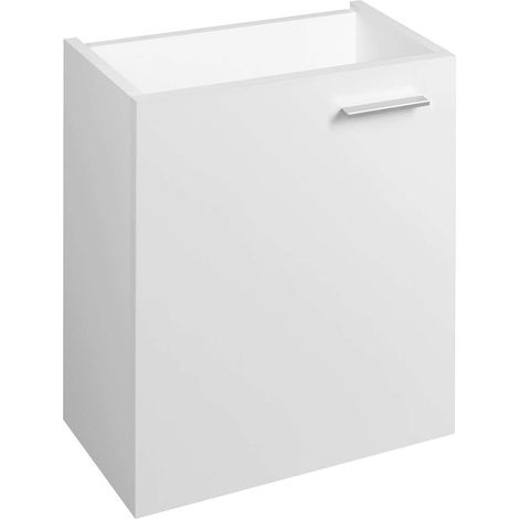 Aqualine Zoja - Mobiletto da lavabo, 40x50x22 cm, bianco 51049A (1/2)