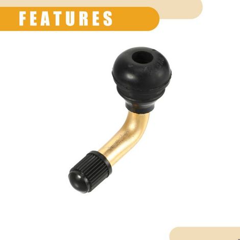12 Pcs Valve pneu, Universel, Acier inoxydable, PVR50 PVR60 PVR70, Voiture Moto Vélo (1/5)