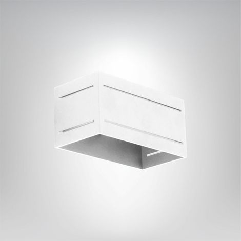 Lampada da parete A1-Quado Pro B - Bianca