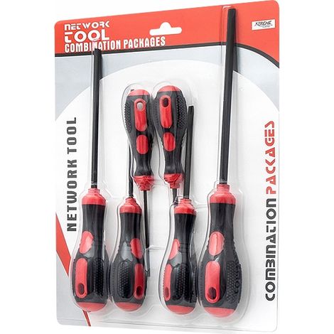 Schraubendrehersatz Blow 5205 6-teilig magnetische Spitzen