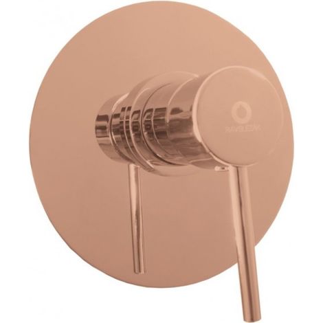 Mitigeur douche encastrable SEINA en laiton rose gold poli 15 cm (1/2)